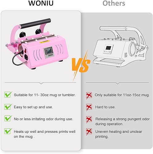 Miniatura 4 de Prensa de vasos, máquina de sublimación de prensa de taza prensa de calor para sublimación de 20 oz-30 onzas, prensa de taza para vaso de 11-16