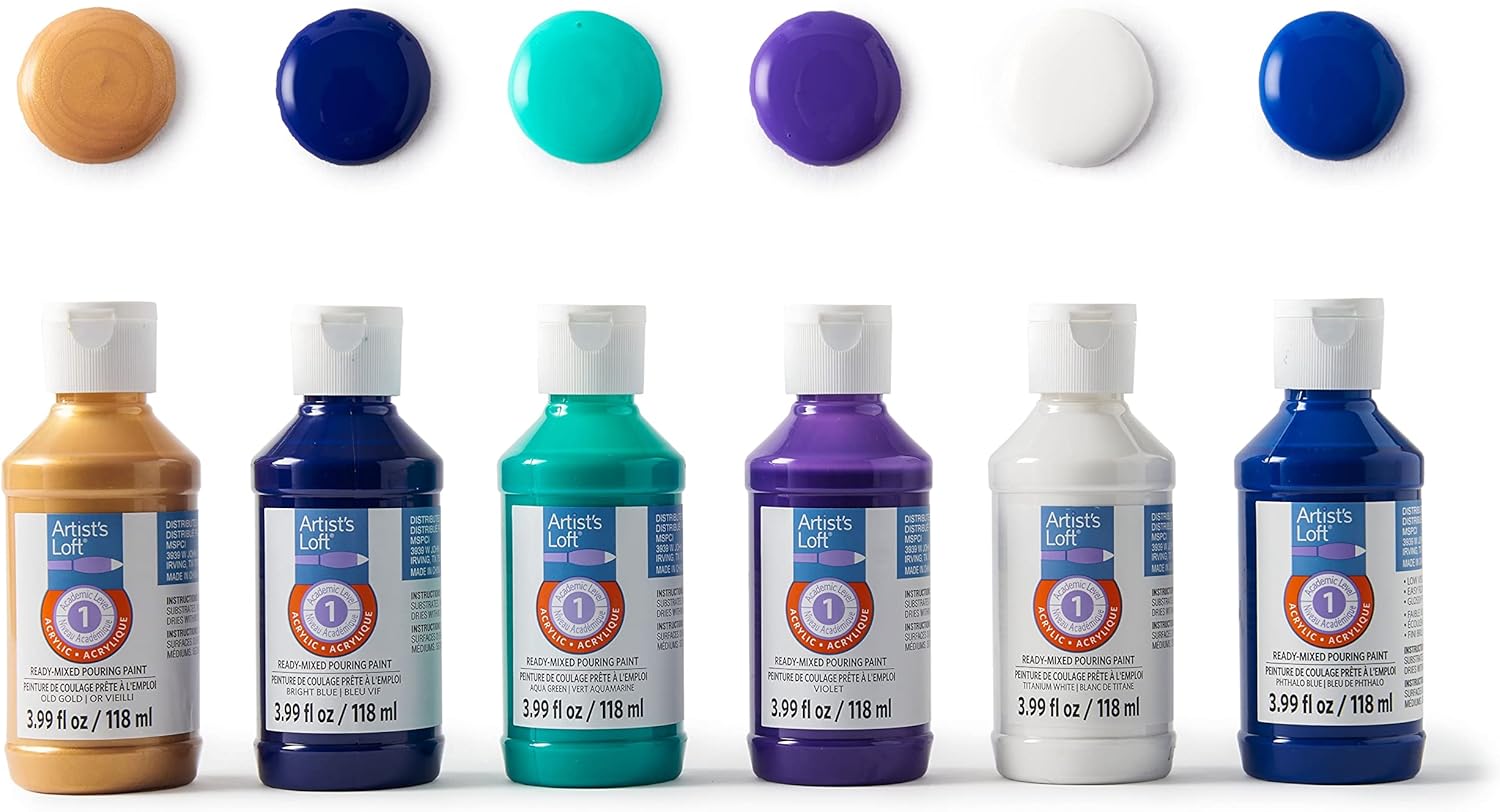 MICHAELS ReadyMixed Acrylic Pouring Paint Set by Artist's