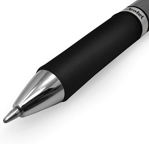 Miniatura 3 de Energel BL80 - Bolígrafo retráctil de tinta de gel líquido, 0.039 in, 1 de cada color, 5 unidades