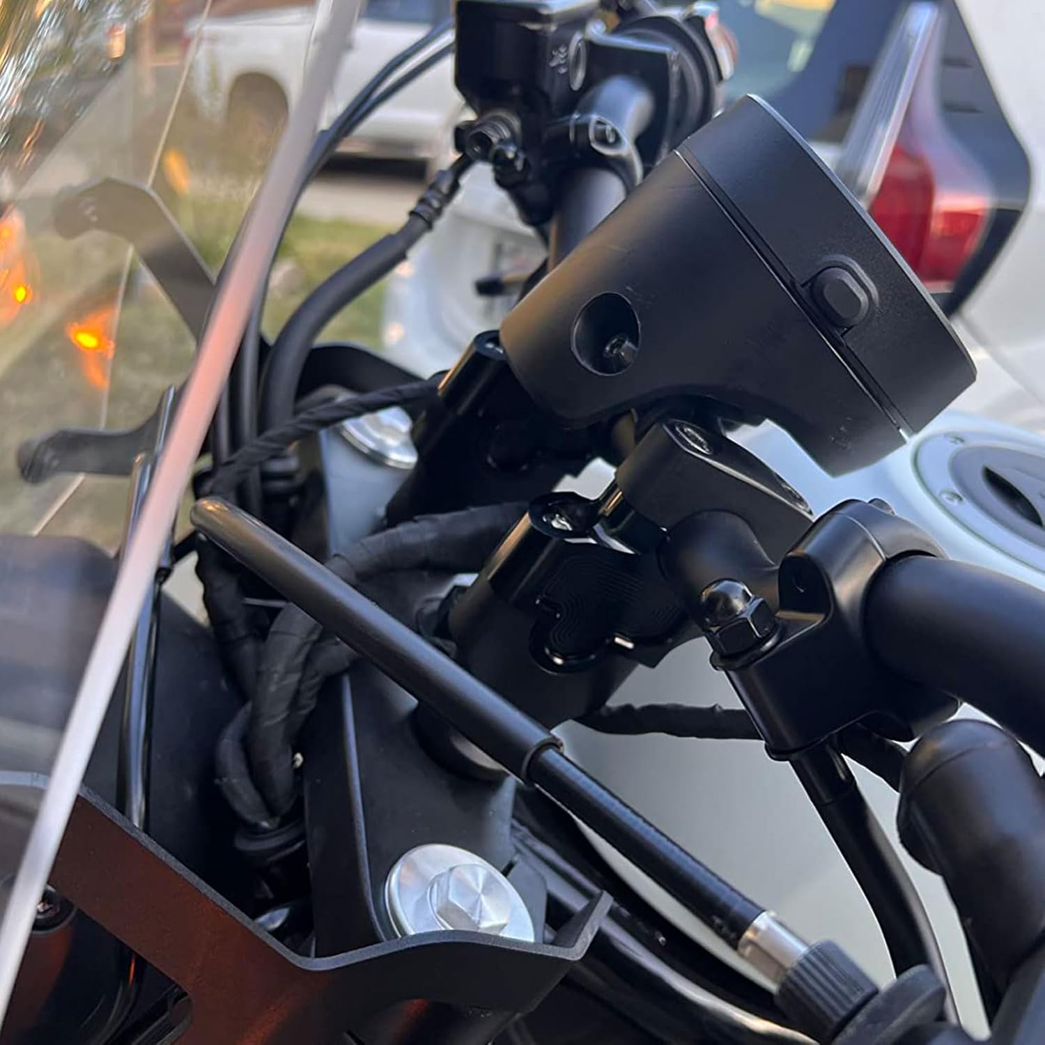Motorcycle Handlebar Risers Height Increase 32MM Rebel Riser Risers Bar Clamp Extend Adapter fit for HONDA Rebel CMX 250 300 500 REBEL 1100 2021-2026 Parts