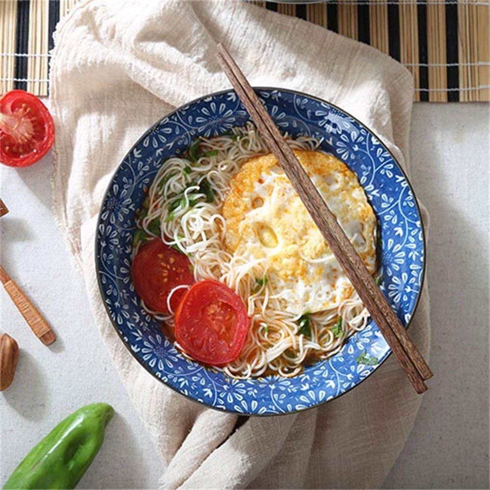 Bol à Ramen En Céramique, Soupe Ramen Pâtes Bol De Nouilles Fruits Dessert Mélange Bol De