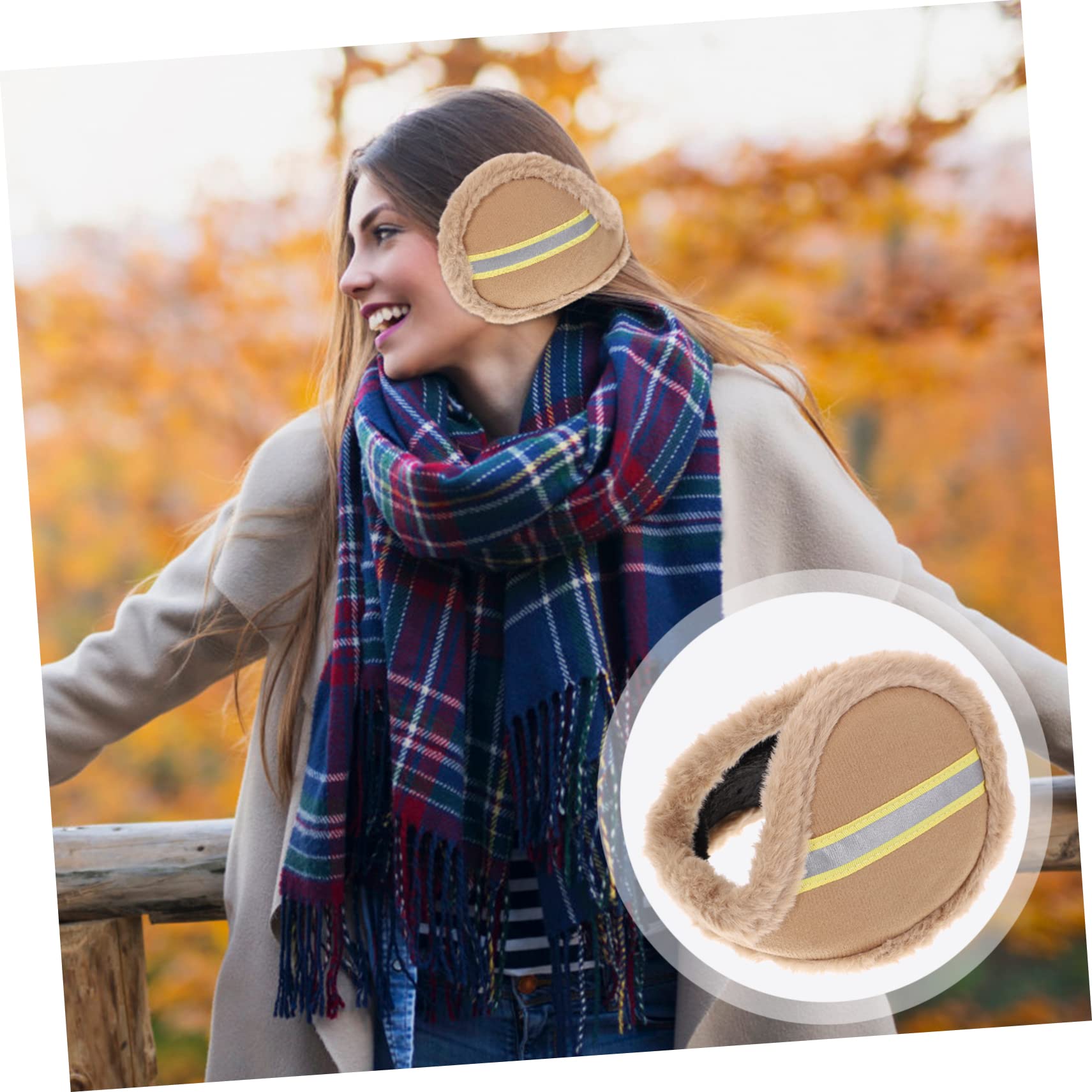 SOIMISS 5piezas Orejeras Térmicas Unisex Diseño Estiloso Para Actividades Al Aire Accesorio De Invierno y Cómodo Calentadores De Oído Insonorizados Para Uso Diario y Esquí