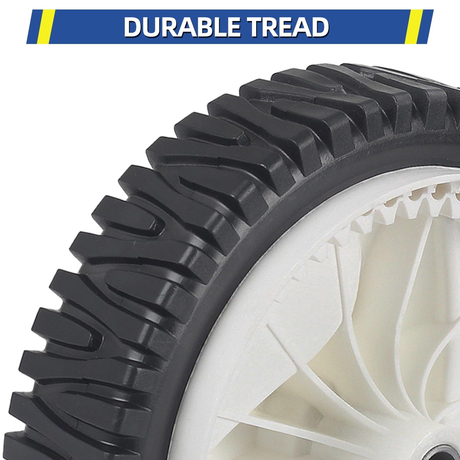 GICOOL 532403111 - Ruedas de transmisión delanteras para cortacésped, repuesto 583719501 194231X460 para cortacésped Craftsman Husqvarna, paquete de 2