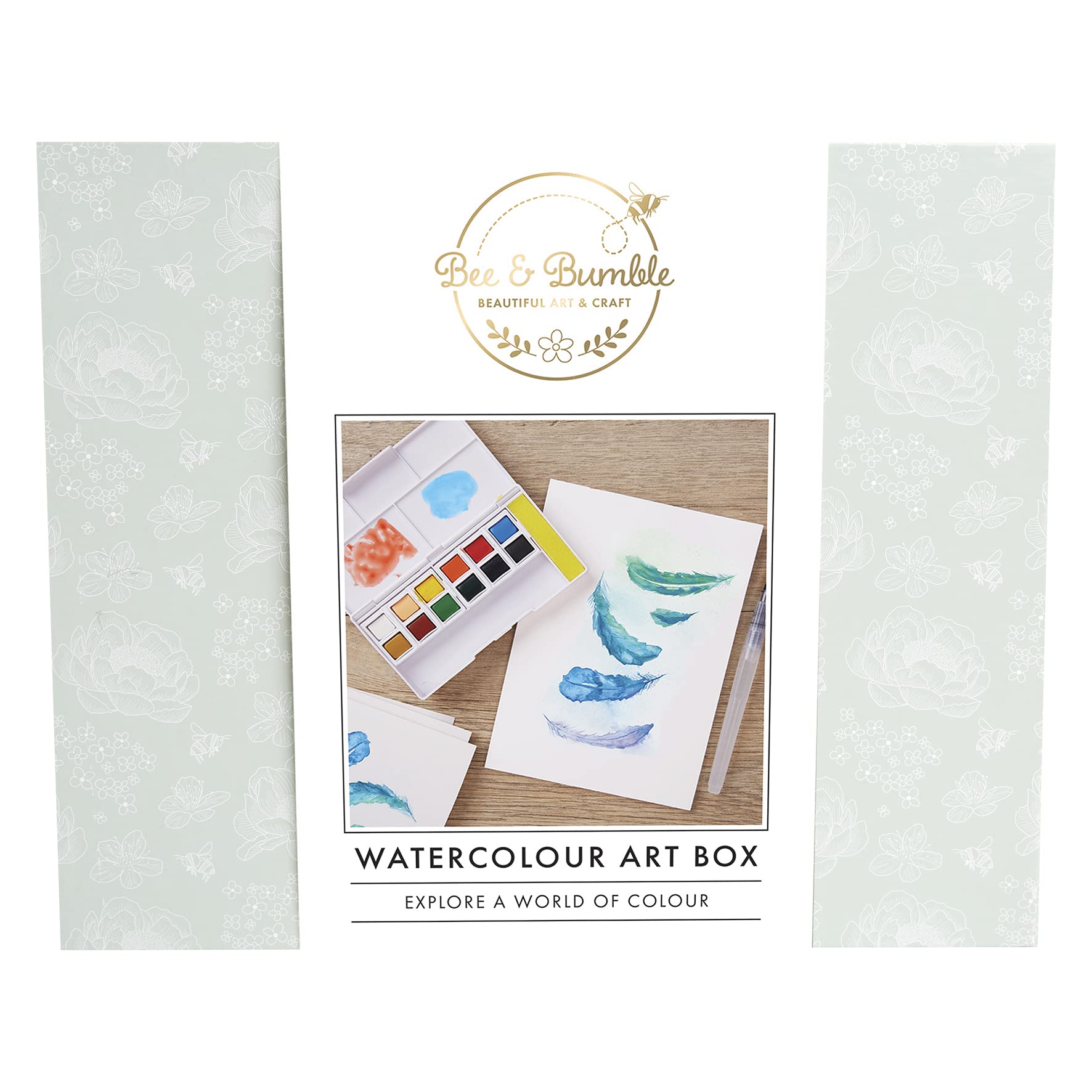 Bee & Bumble Bee And Bumble Watercolour Art Box Set