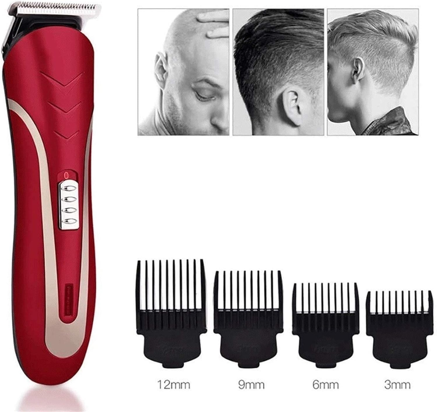 Rechargeable Hair Trimmer Professional Clipper Shaving Machine Cutting Beard Electric