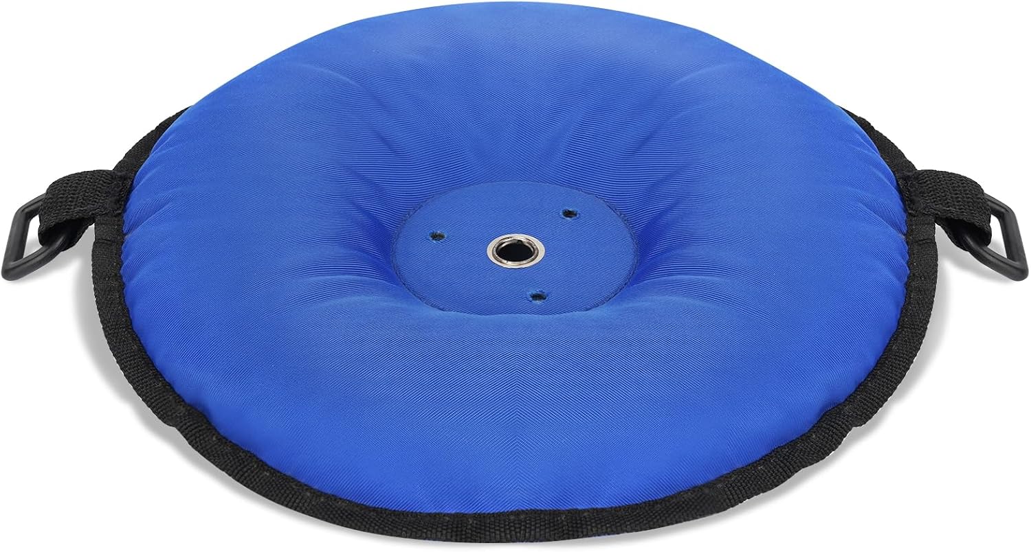 Sand Bag Boat Base, Compatible with Bird B Gone/Bird Barrier Long Legs Bird Deterrent, Keep Birds Away from Boat, Weatherproof Blue Canvas, Long Legs Bird Deterrent Sold Separately