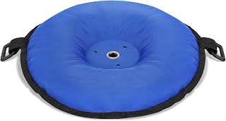 Sand Bag Boat Base, Compatible with Bird B Gone/Bird Barrier Long Legs Bird Deterrent, Keep Birds Away from Boat, Weatherproof Blue Canvas, Long Legs Bird Deterrent Sold Separately