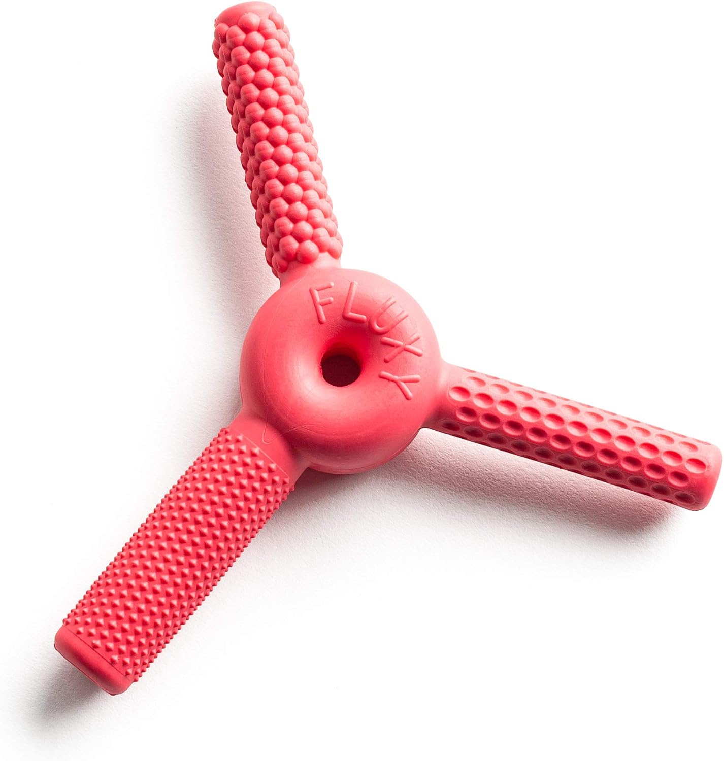 FLUXY Oral Motor Tool Therapy Sensory Motor Aid with 3 Unique Textures Red : Health & Household