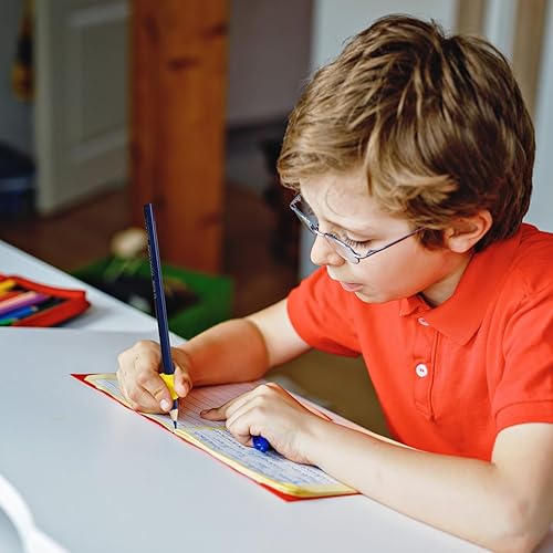 Miniatura 7 de Choisyin Agarres para lápices para escritura a mano para niños, 15 unidades de agarre para lápices para niños, soporte para lápices para niños,