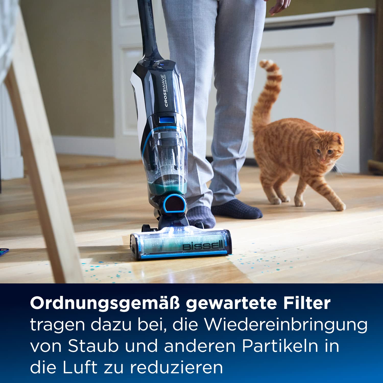BISSELL CROSSWAVE Filtry do Odkurzacza | Oryginalne akcesoria do BISSELL CrossWave Cordless Max, X7 Cordless Pet oraz serii 2765 i 2767 | 2785F