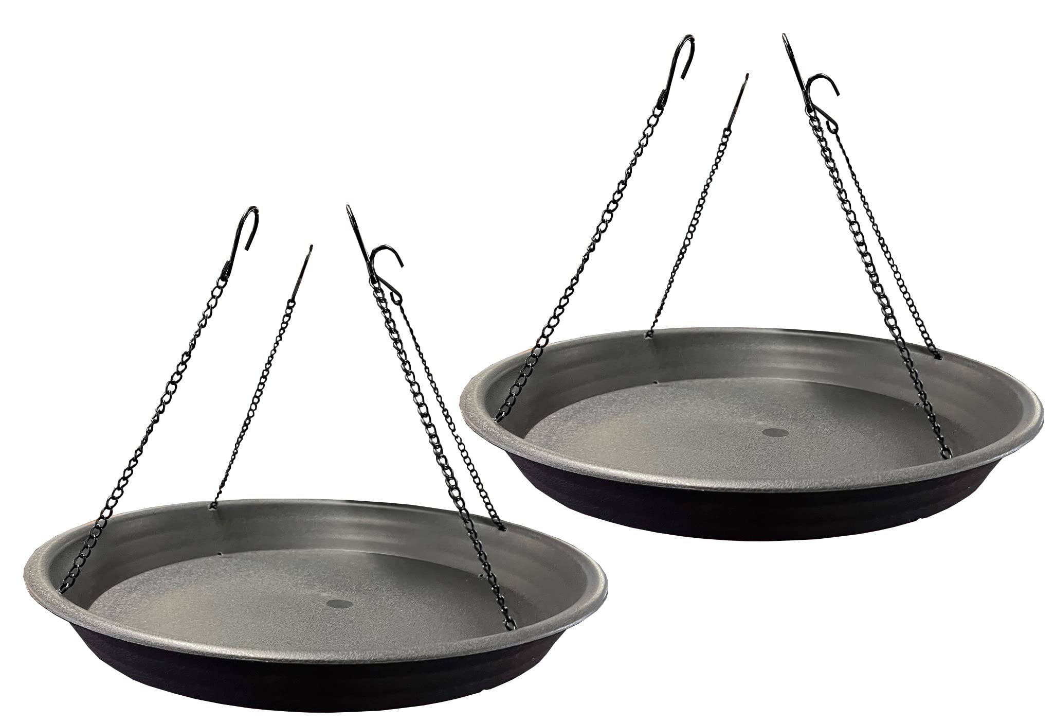 Selections Large Bird Feeder Seed Catcher Tray Attachment To Stop Mess (Pack of 2)