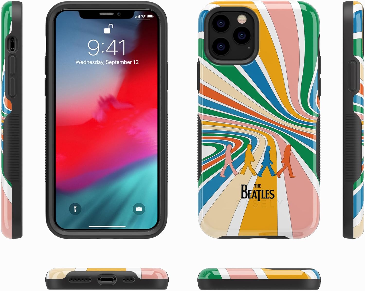 Casely iPhone 11 Pro Max Case | Come Together | The Beatles Abbey Road | Bold Protective Design