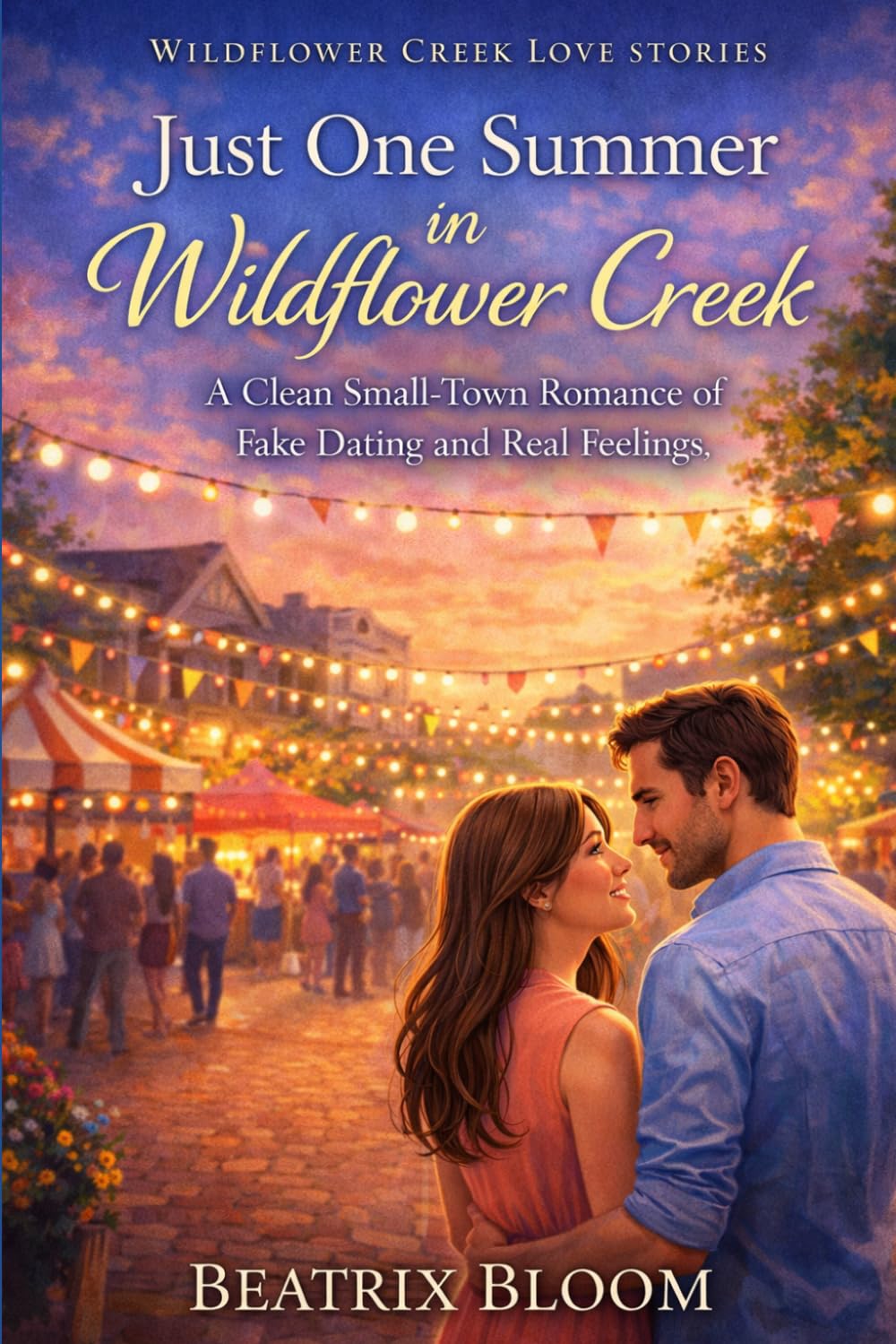 Just One Summer in Wildflower Creek: A Clean Small-Town Romance of Fake Dating and Real Feelings (Wildflower Creek Love Stories)