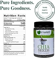 Vista 5 de Premium semillas de chía, 17.64 oz