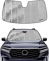 Vista 7 de Parasol para parabrisas Pigenius para Honda Pilot 2016-2021, Ridgeline 2017-2021. Sin cámara de detección - Protección