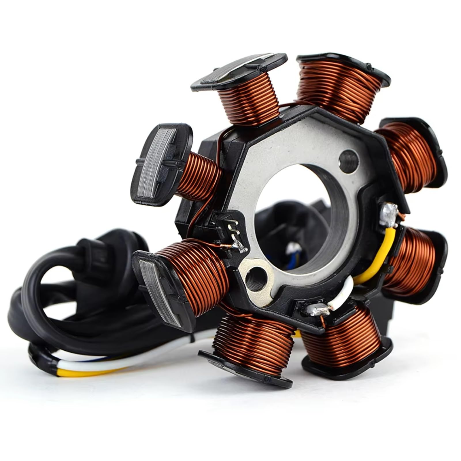 Kompatibel Mit Kymco Für Agility 50 2009 2010 2011 2012 Motorrad-Zündspulen-Stator-Ersatzteile Motorrad-Generator-Statorspule Zündung Statorspule
