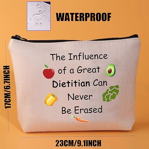 Miniatura 4 de JYTAPP Dietista Regalo de agradecimiento Dietista La influencia de una gran bolsa de cosméticos Dietista Regalo de nutricionista RD Registrado