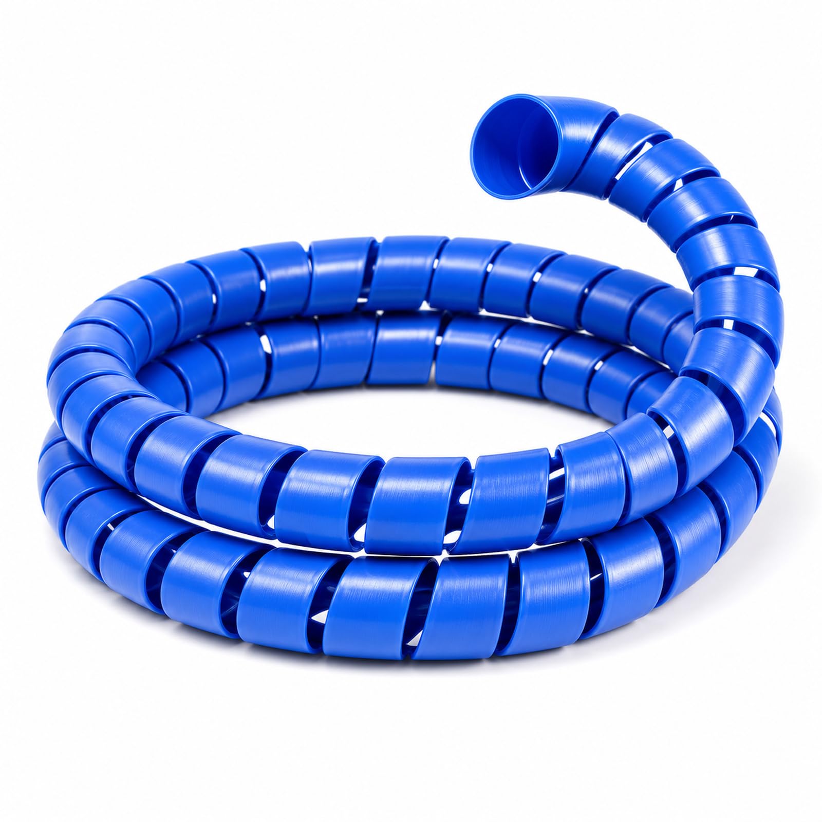 Spiralna elastyczna osłona kabla, spiralna elastyczna osłona, spiralna rura nawijana kabli, łatwa instalacja, wytrzymały, do biura, TV, PC, USB, Aux