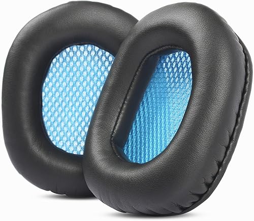 TaiZiChangQin Almohadillas de repuesto compatibles con auriculares Sades SA810 SA-810 SA810 SA810 SA810 (almohadillas de cuero proteínico)