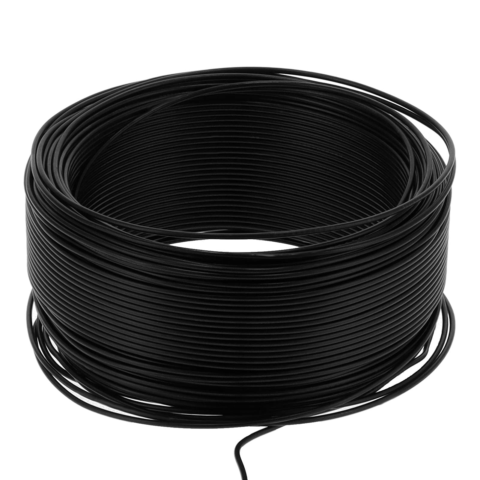 Ausla Przewód Elektryczny Kabel Izolowany z Rdzeniem Miedzianym 100 Metrów 3 X 0,5 mm² Czarny Okrągły Kabel PVC AC300V do Sprzętu AGD Narzędzia i Instrumenty Oświetleniowe