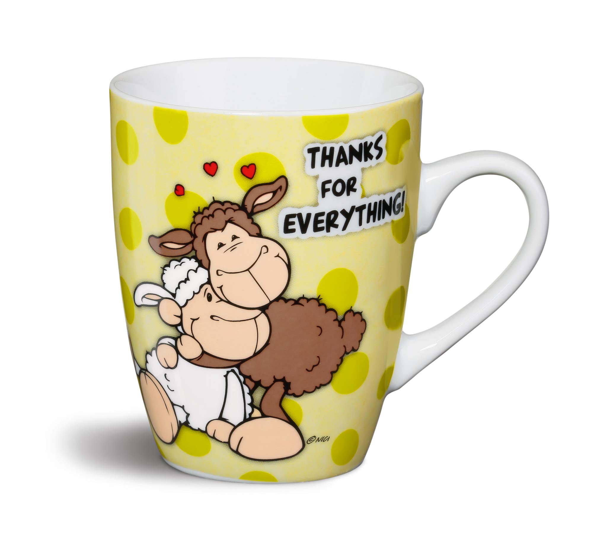 NICI Thanks For Everything, Multicoloured, Unique Mug