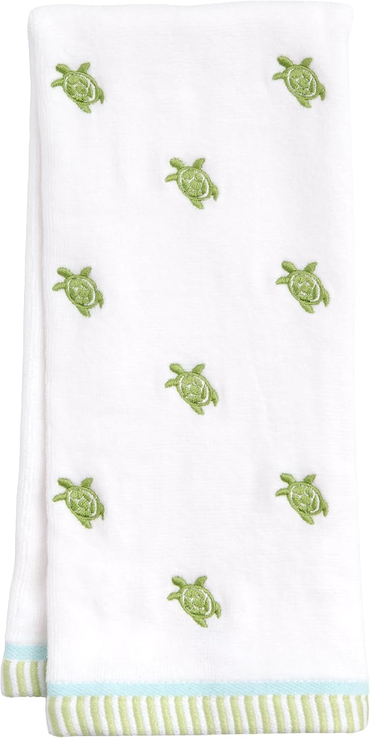 Ritz 4-Piece Kitchen Towel Set, Citrus Fruit & Watermelon Stripe Prints with Yellow & Lime Green Textured Terry, 100% Cotton & Absorbent Blend, 16" x 26", Bright Summer Fruit Kitchen Decor