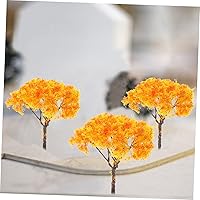 Vista 3 de BESTonZON 10 piezas de árbol arquitectónico modelo mini trenes artificiales decorativos para sala de comedor decoración de mesa de comedor paisaje