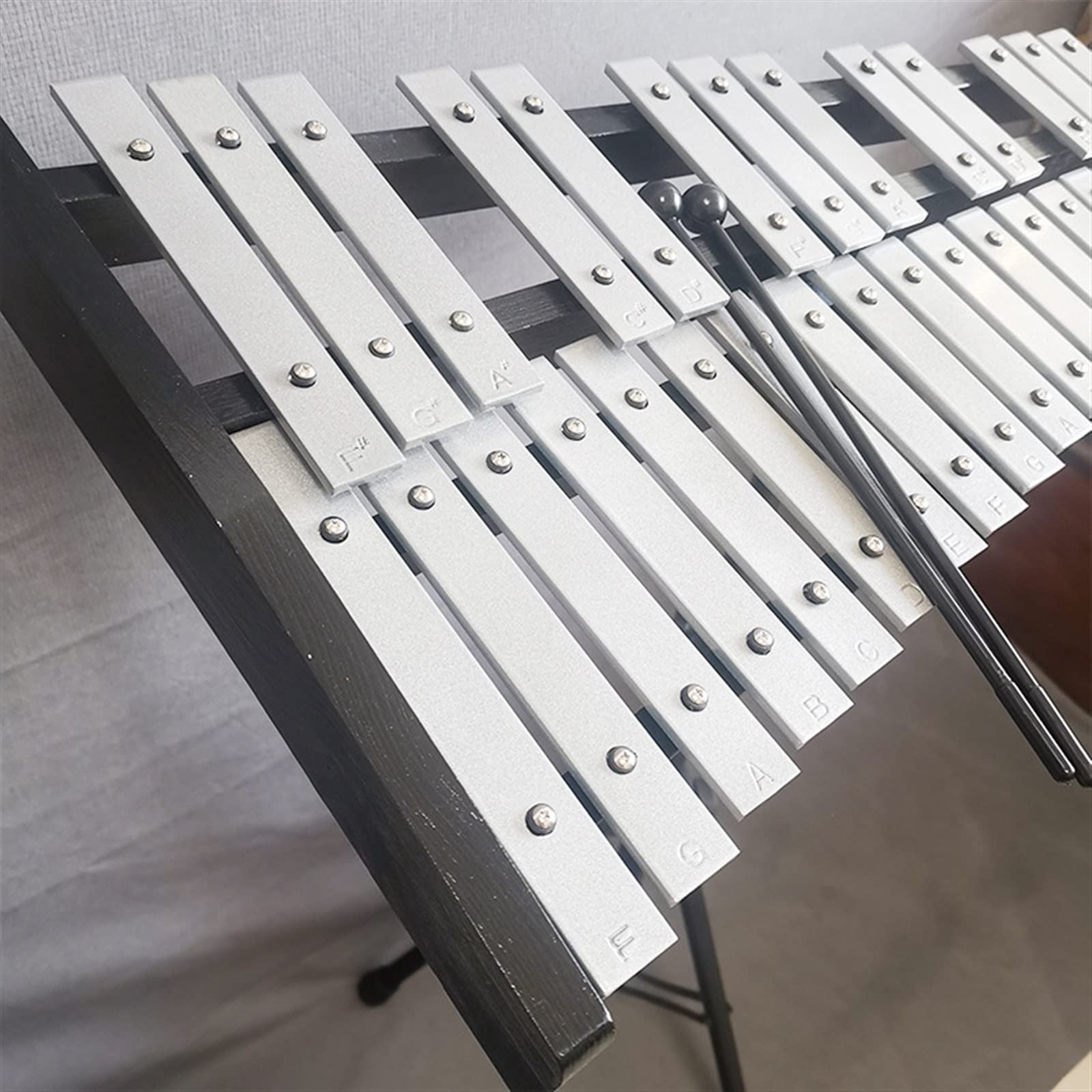 Percussão Musical Pianoforte In Alluminio A 32 Toni Con Staffa Strumento A Percussione Strumento Musicale Sussidi Didattici Percussioni Xilofoni
