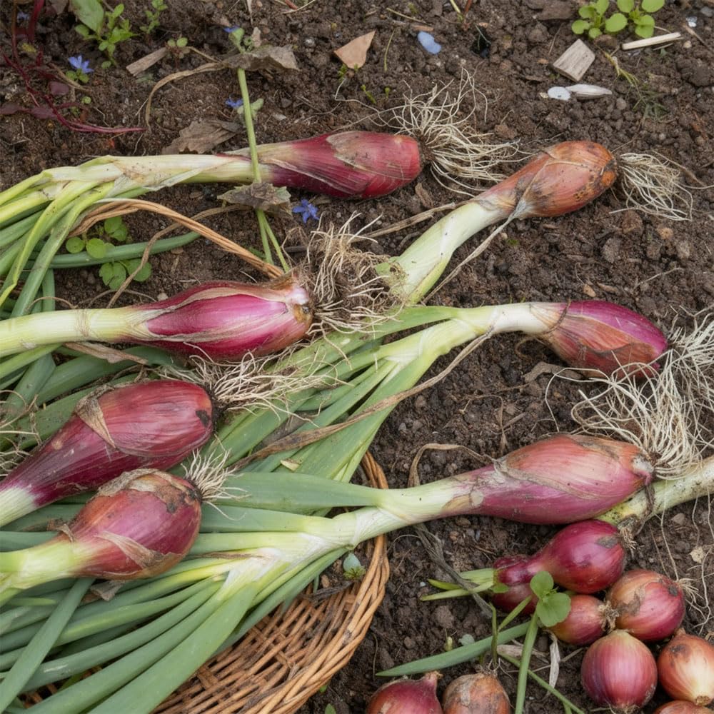Onion Spring Rossa Lunga Di Firenze Seeds β Delicious, Spring or Bulbing Onion β for Your Beautiful Kitchen Garden