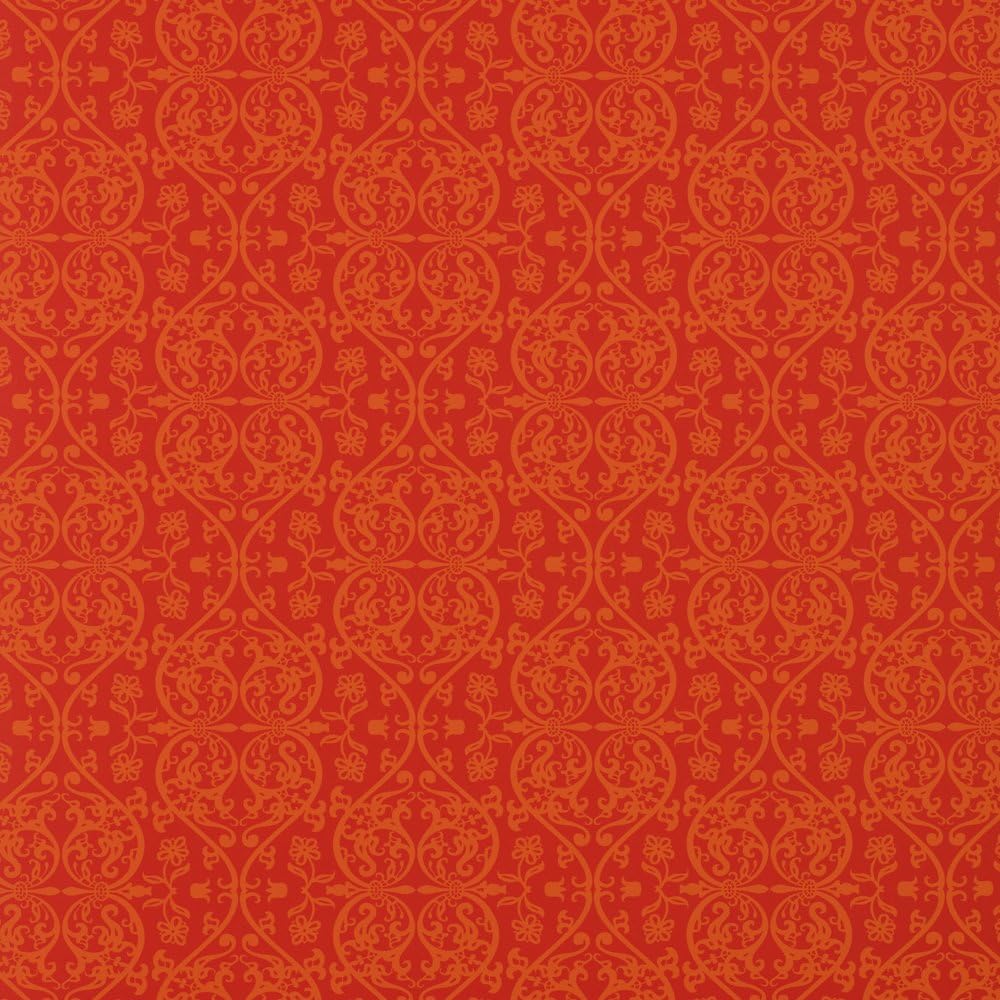 Marcel Red Wallpaper Roll - Wanders Quality Patterned Design - Colour: 18138