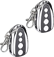 CO-Z 100FT Range Remote Control for Sliding Gate Openers - Easy Program Aluminum Remote for CG1400 CG1800 CG2700 & More