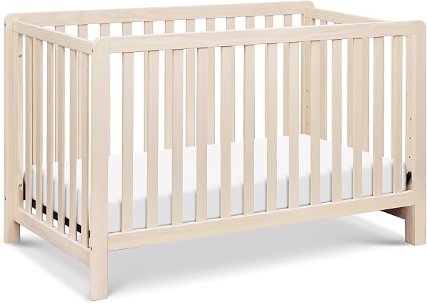 DaVinci Carter's Colby Low-Profile 4-in-1 Baby Crib, Washed Natural