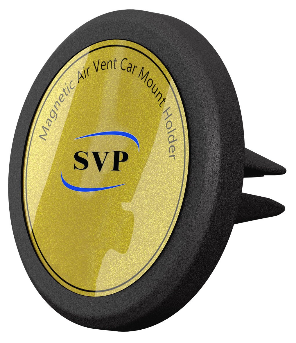 SVP Magnetic Car Mount Universal Air Vent Cell Phone Holder for Smartphone Truck Easy to Use Safely View