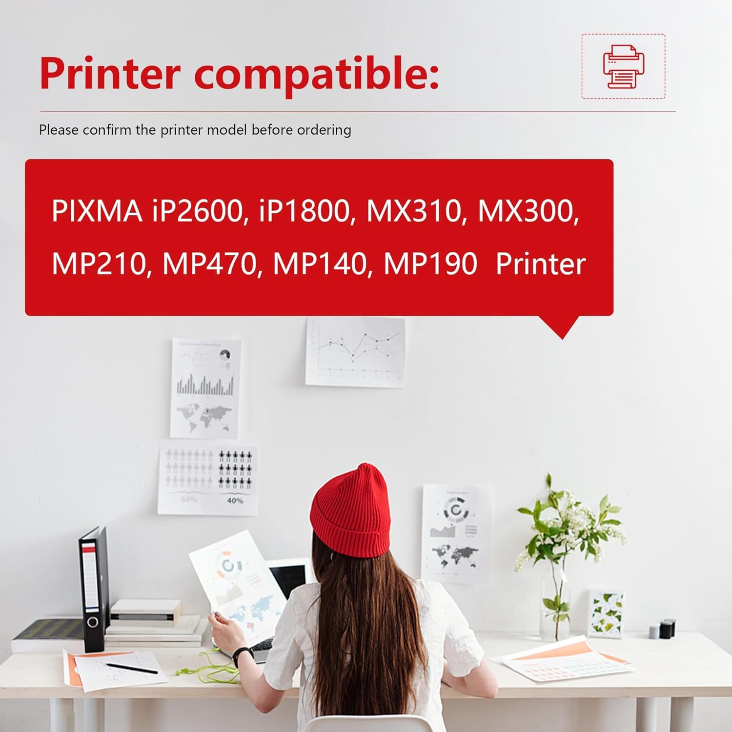 Canon PG-30 & CL-31 Ink Cartridges Compatible | Replacement For IP2600, IP1800 Printers | Genuine Canon Ink