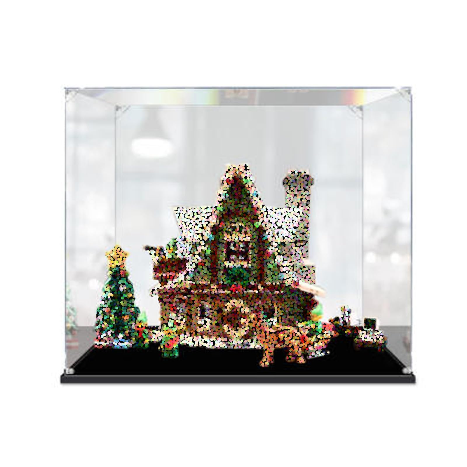 Clear Acrylic Display Case Only for Lego 10275 Magic House (2mm)