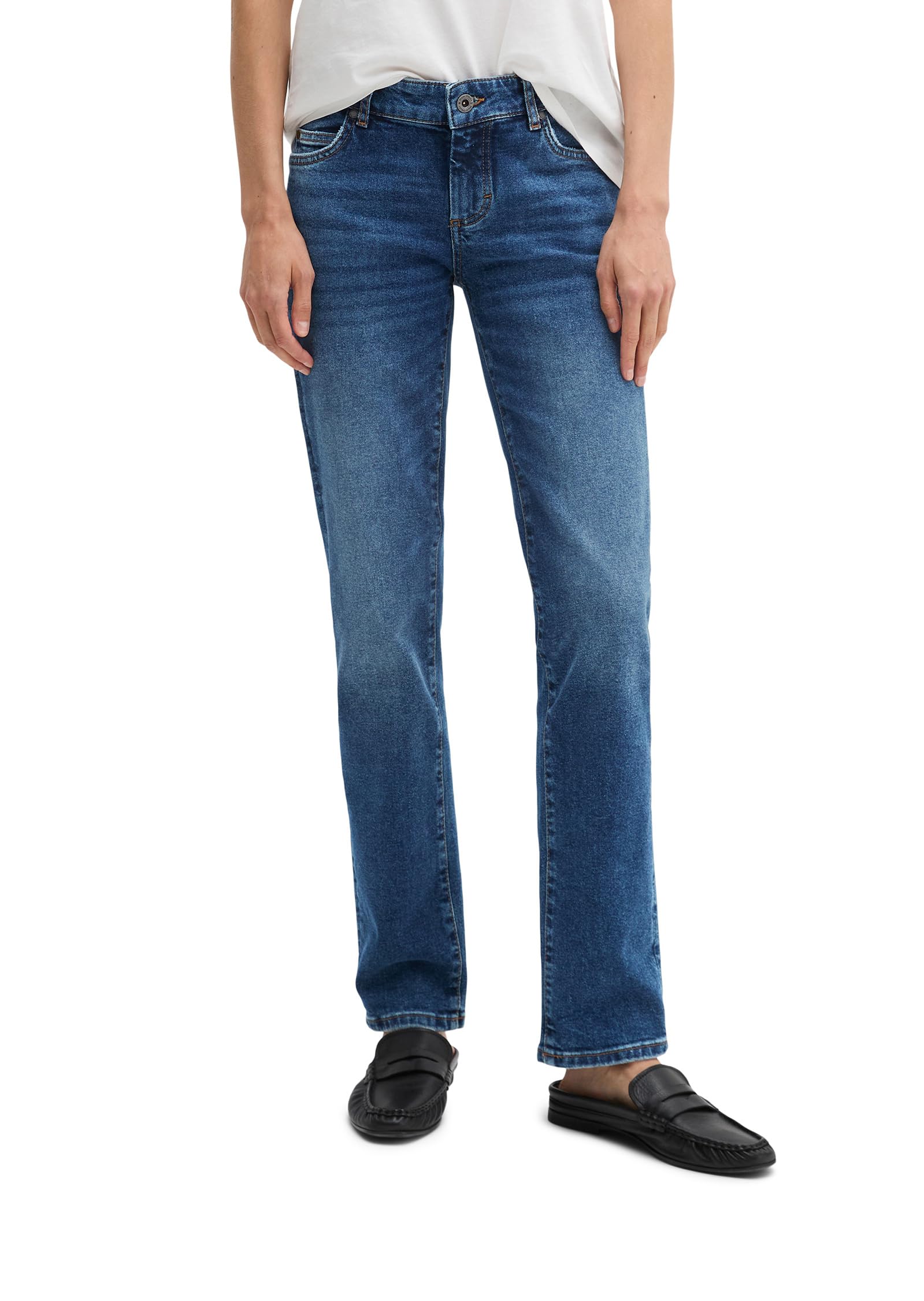 Marc O'Polo Jeans Model Alby Straight aus Bio-Baumwolle-Mix