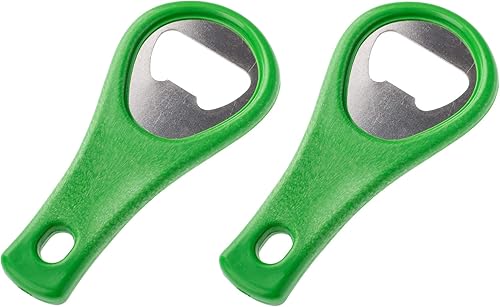 Miniatura 1 de Abrebotellas de cerveza con hoja de camareros pequeños paquete de 2 unidades  Gadget personalizado con llavero de velocidad de viaje para hombres y