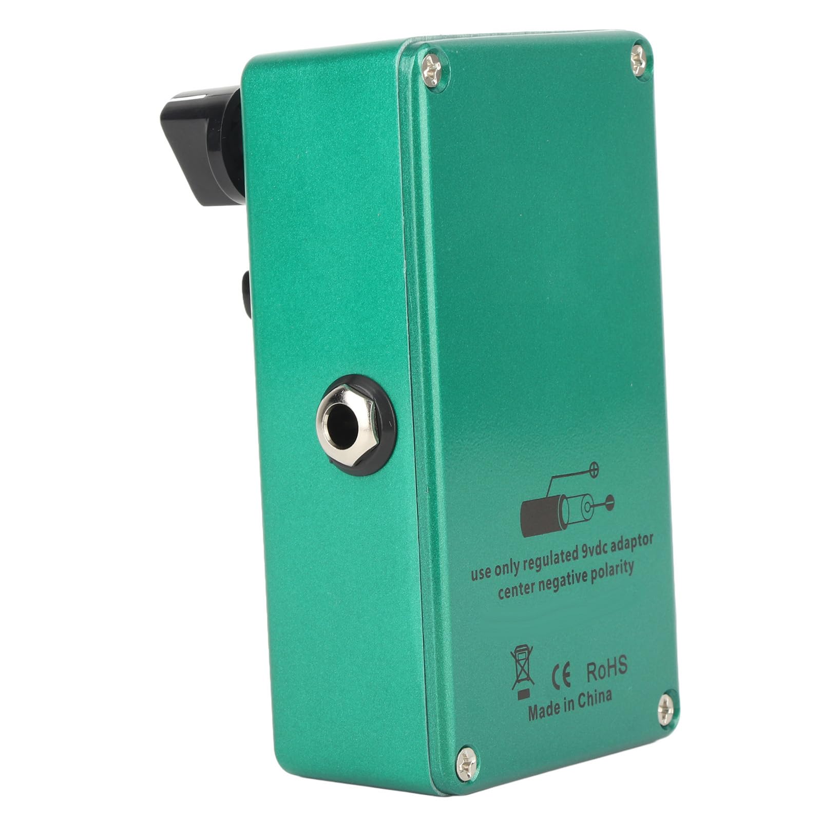 Guitarra Sostenible Fellow Tube Pedal Tube Screamer Overdrive para Mejorar el Rendimiento, Compacto y Duradero (verde) (Efecto de sobrecarga manual de Tube Screamer)