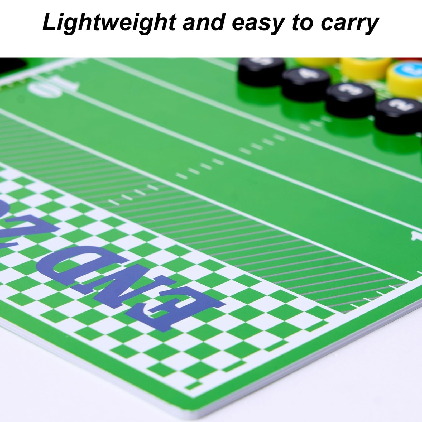 41 X 28.5 CM Lavagna Magnetica Calcio, Cartella Tattica per Allenatore di Calcio, con Pennarello e Pedine Magnetiche, Materiale Resistente, Ideale per L'allenamento