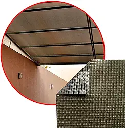 Lona Lowick Impermeável Translucida Para Toldos e Coberturas 1x1,4 Metro Linear (Bronze)