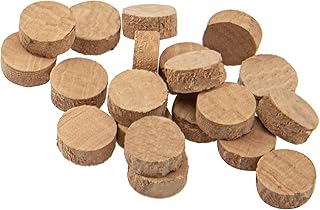 20Pcs Yootones 9.5mm Saxophone Cork Pads Water Key Spit Valve Cork Pad Compatible with Saxophone Trumpet Trombone Replacement Parts