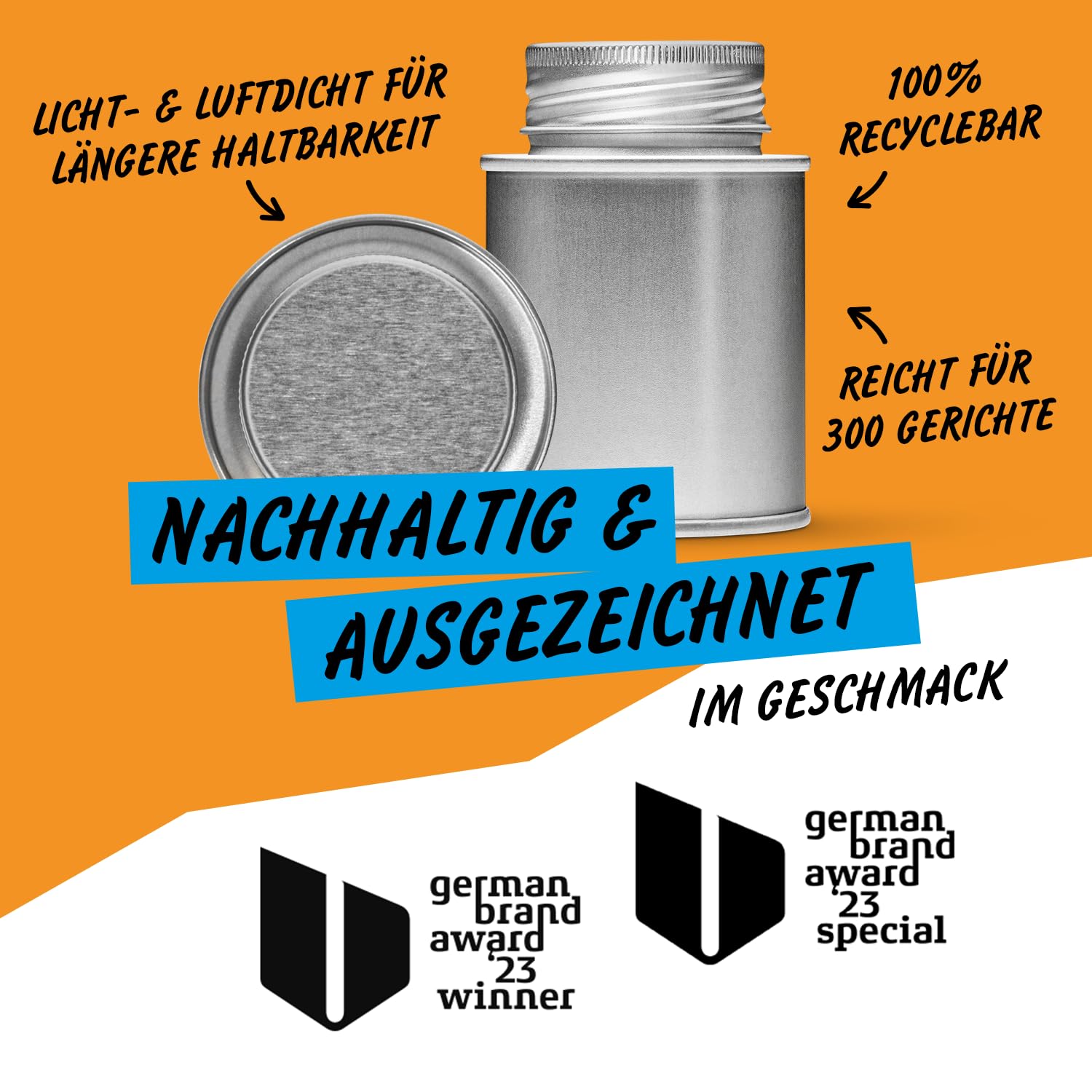 STAY SPICED! Grill | Premium Geschenkbox mit 6 Gewürzen