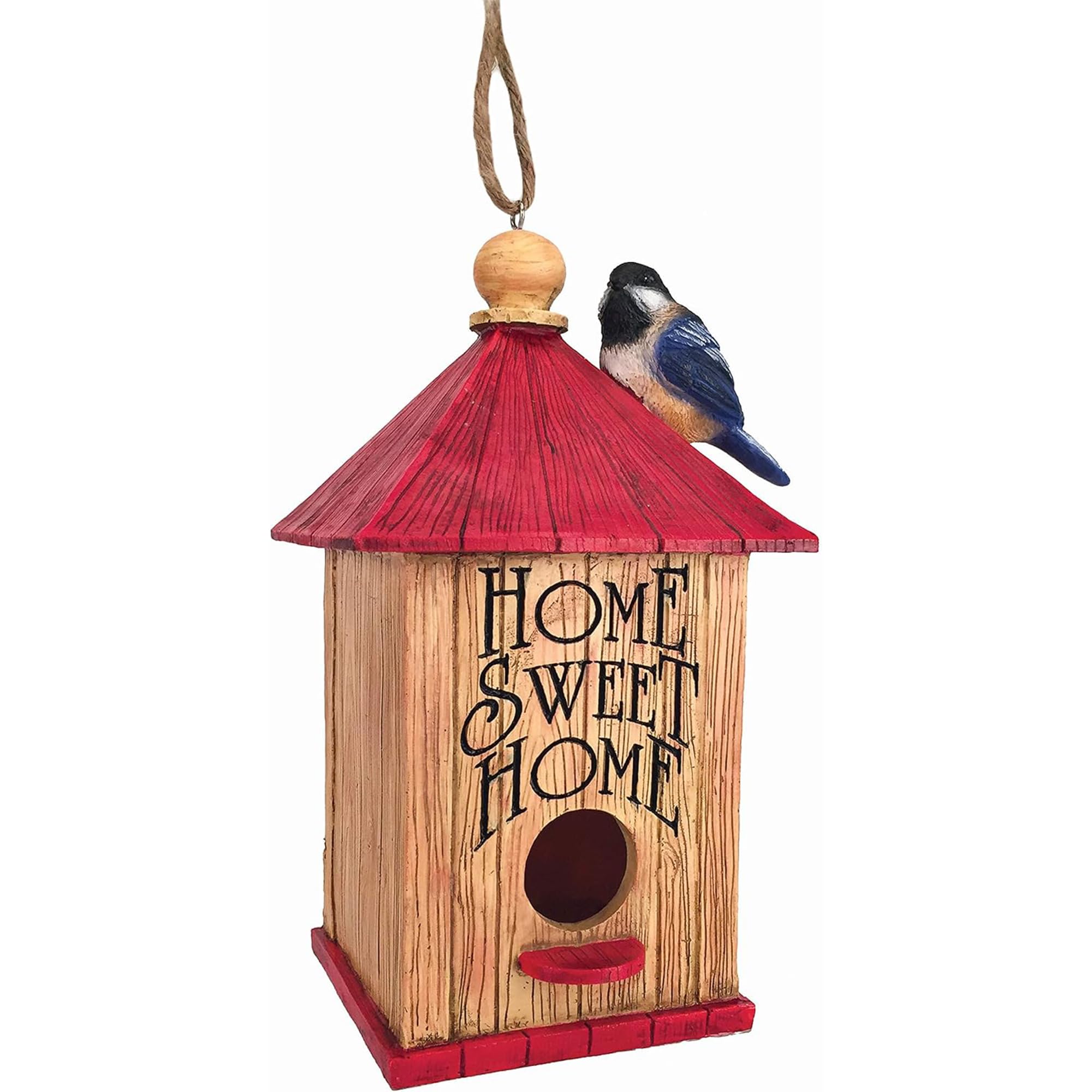 Mangeoire oiseaux Spoontiques Sweet Home pour protéger les graines de la pluie
