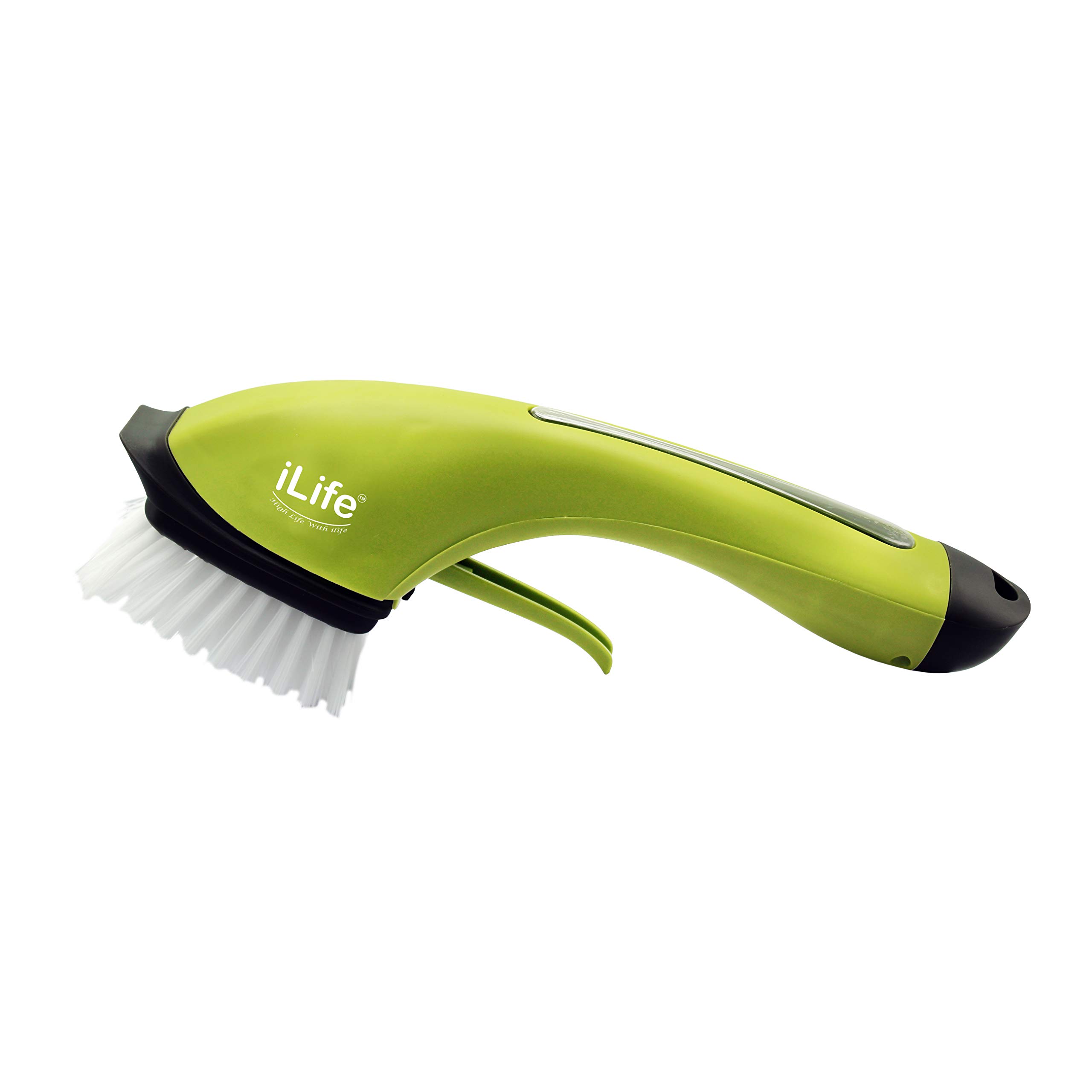 iLife 3 in1 Heavy Duty Scrub Brush with soap Dispenser for Kitchen Walls Shower Tile Pot Sink and Dish Washing for Bathroom Bathtub and Swimming Pool Cleaning (B09HSGQFDG) Amazon Price History, Amazon Price Tracker