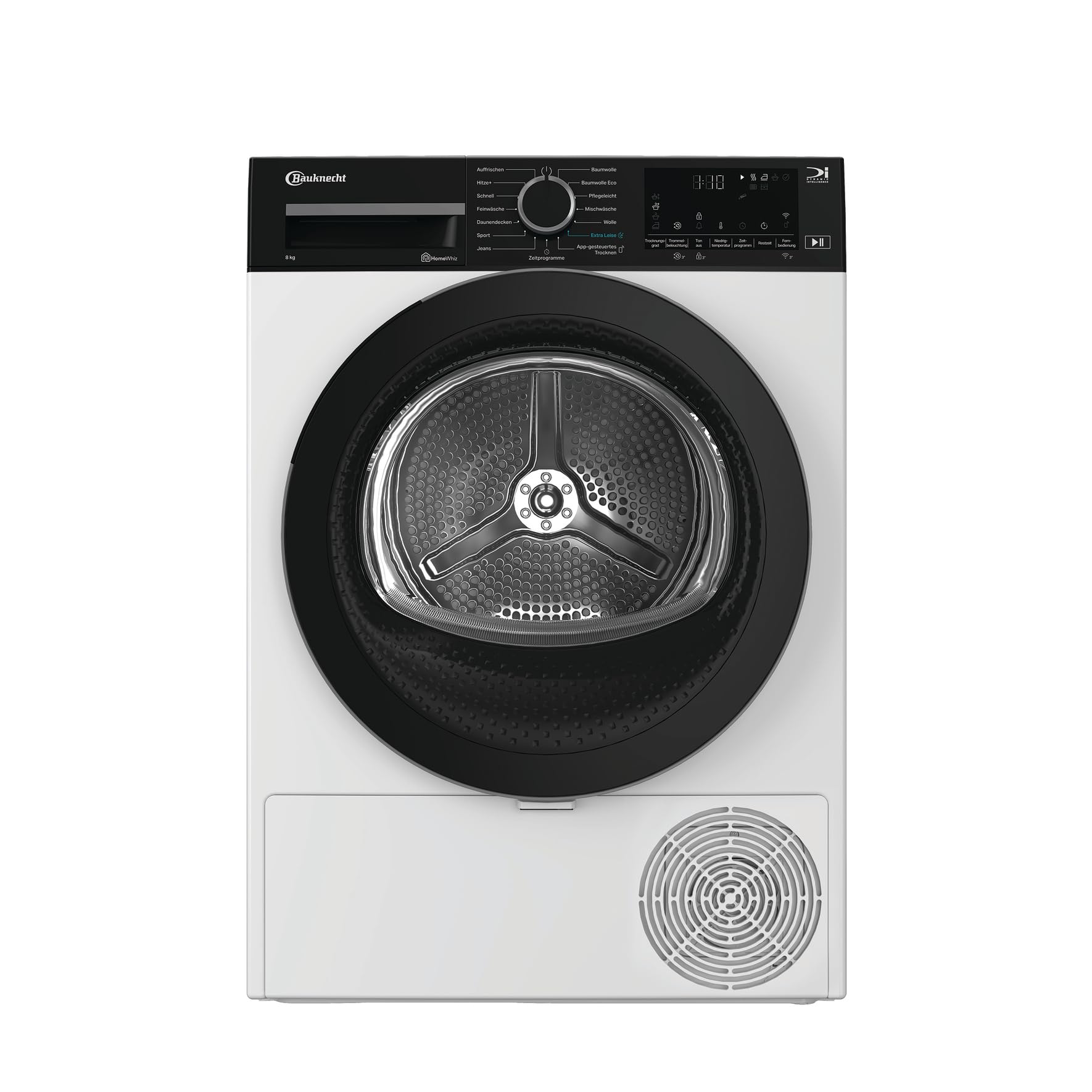 Bauknecht BDSV 8A WB Wärmepumpentrockner / 8 kg/EEK A/Precision Dry/Adaptive Dry/Silent Spin/HomeWhiz, weiß
