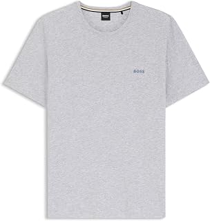[ボス] ストレッチコットン Tシャツ ロゴエンブロイダリー