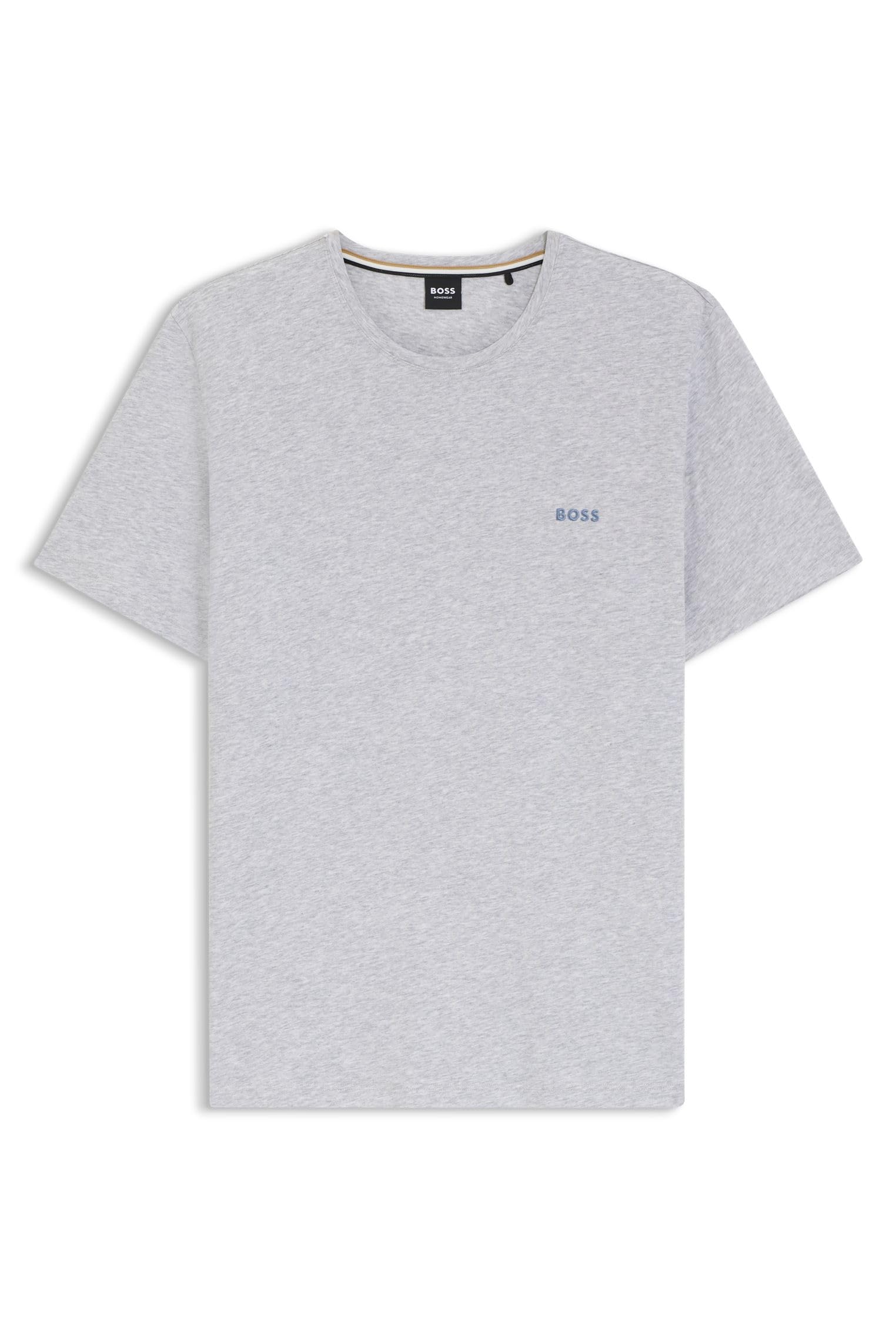 BOSS Mens Mix&Match T-Shirt R Stretch-Cotton T-Shirt with Embroidered Logo