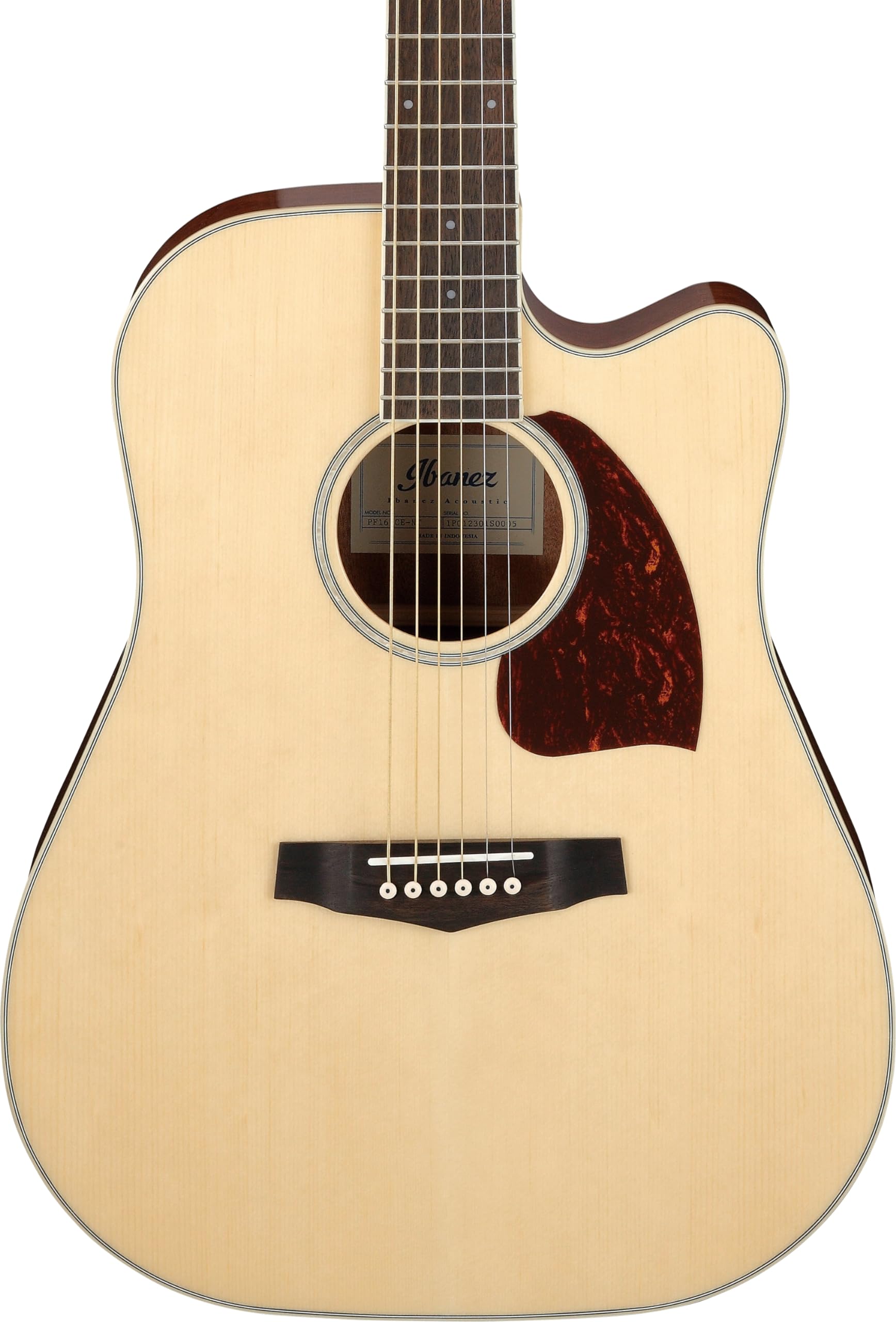 Ibanez PF16WCE-NT Natural High Gloss - Chitarra acustica