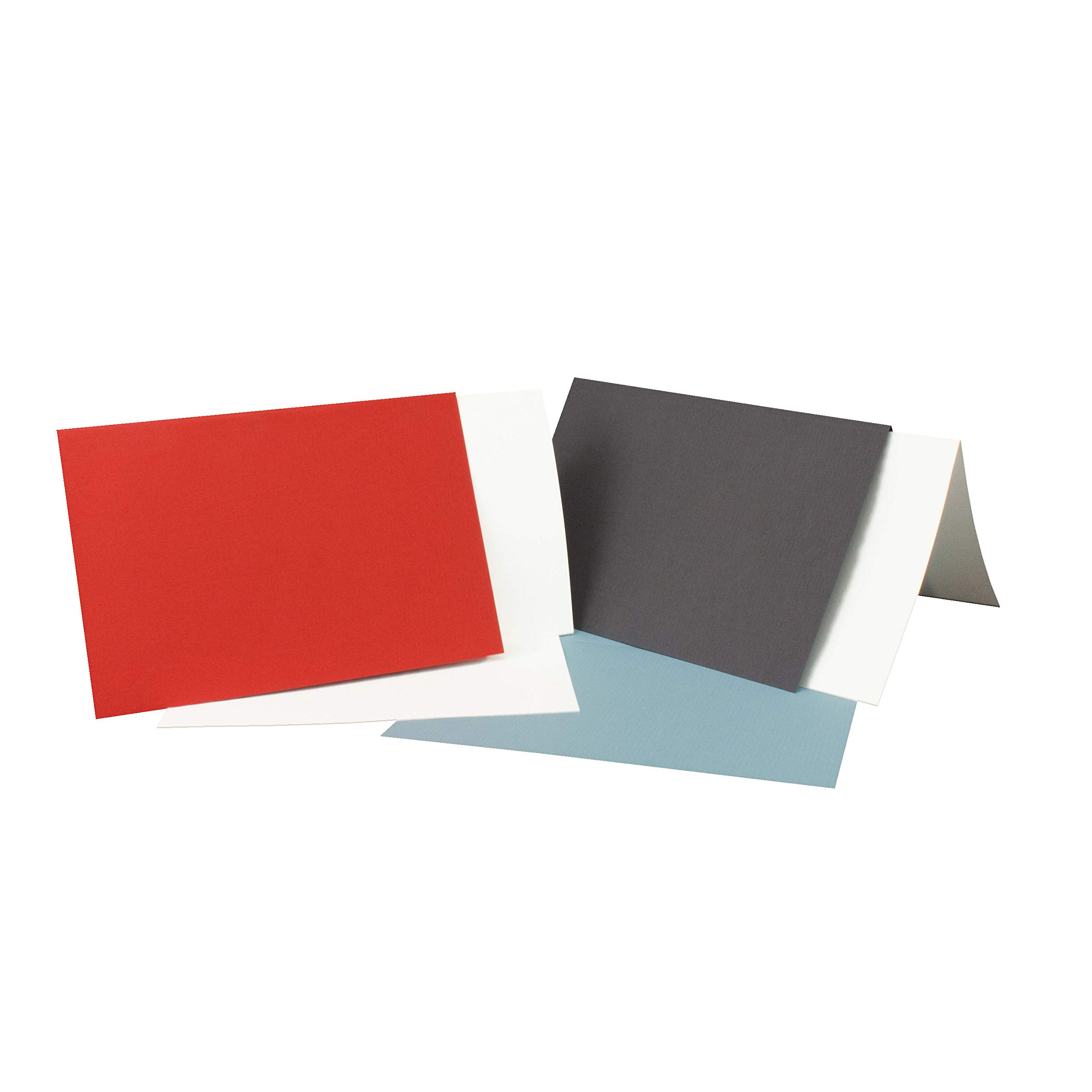 1000 fogli per cartapo in bianco – Grammatura: 90 g/m² – DIN A6 – chiuso 10,0 x 14,3 cm, aperto: 20,0 x 14,3 cm – con scanalatura