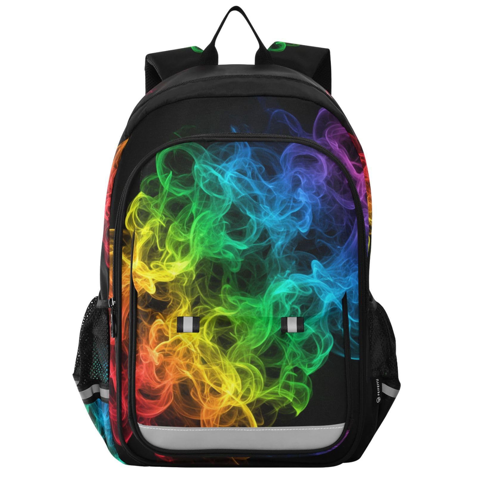 Mnsruu Zaino per computer portatile da 15,6 pollici, bellissimo zaino colorato per ragazze adolescenti, zaino leggero da viaggio per lavoro universitario, 45 x 33 x 17 cm